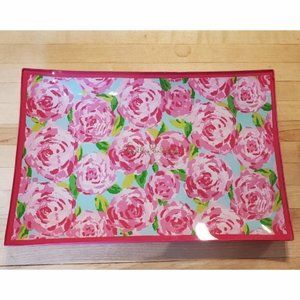 Lilly Pulitzer Trinket Tray  12 inches x 8 inches